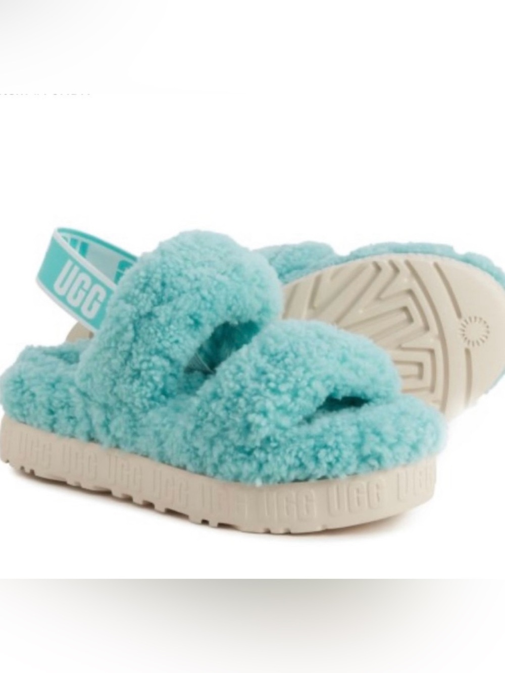 BRAND NEW UGG Fluffita Tide Pool Aqua - Picture 1 of 7